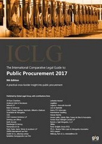 Enlarge image Cover: The International Comparative Legal Guide to: Public Procurement 2017 2017 - Global Legal Group Ltd