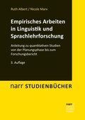 Cover: Empirisches Arbeiten in Linguistik und Sprachlehrforschung - Narr Francke Attempto