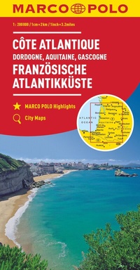 Abbildung von: MARCO POLO Regionalkarte Französische Atlantikküste 1:300.000 - MARCO POLO ein Imprint von MAIRDUMONT