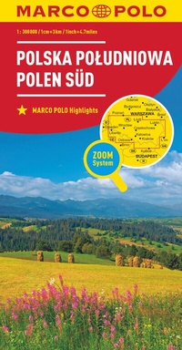 Abbildung von: MARCO POLO Regionalkarte Polen Süd 1:300.000 - MARCO POLO ein Imprint von MAIRDUMONT
