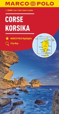 Abbildung von: MARCO POLO Regionalkarte Korsika 1:150.000 - MARCO POLO ein Imprint von MAIRDUMONT
