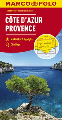 Abbildung von: MARCO POLO Karte Côte d'Azur, Provence 1:200 000 - MAIRDUMONT