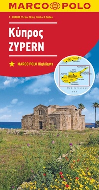 Abbildung von: MARCO POLO Regionalkarte Zypern 1:200.000 - MARCO POLO ein Imprint von MAIRDUMONT