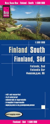 Abbildung von: Reise Know-How Landkarte Finnland, Süd (1:500.000) - Reise Know-How Verlag Peter Rump GmbH