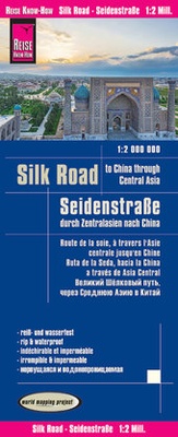 Abbildung von: Reise Know-How Landkarte Seidenstraße (1:2.000.000): Durch Zentralasien nach China - Reise Know-How Verlag Peter Rump GmbH