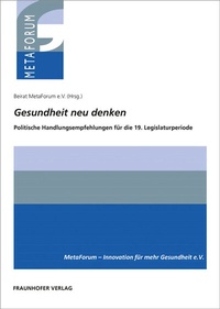 Bild: Gesundheit neu denken - Fraunhofer Verlag