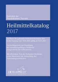 Abbildung von: Heilmittelkatalog 2017 - Heilmittel der Physikalische Therapie - Intellimed