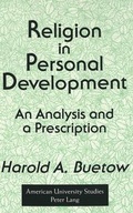 Cover: Religion in Personal Development - Peter Lang Verlag