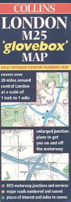 Abbildung von: London M25 Glovebox Map - Collins