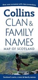 Cover: Clan and Family Names Map of Scotland - Collins