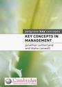 Cover: Key Concepts in Management - Red Globe Press