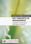 Cover: Key Concepts in Management - Red Globe Press