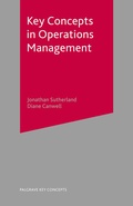 Cover: Key Concepts in Operations Management - Bloomsbury Academic