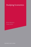 Cover: Studying Economics - Bloomsbury Academic