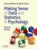 Cover: Making Sense of Data and Statistics in Psychology - Red Globe Press