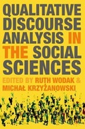 Cover: Qualitative Discourse Analysis in the Social Sciences - Red Globe Press