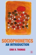 Cover: Sociophonetics - Red Globe Press