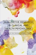 Cover: Qualitative Research in Clinical and Health Psychology - Red Globe Press