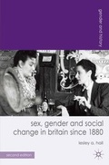 Cover: Sex, Gender and Social Change in Britain since 1880 - Red Globe Press