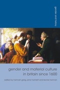 Cover: Gender and Material Culture in Britain since 1600 - Red Globe Press
