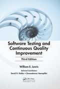 Cover: Software Testing and Continuous Quality Improvement - Auerbach