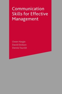 Abbildung von: Communication Skills for Effective Management - Red Globe Press