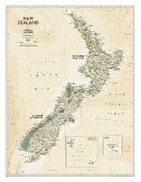 Abbildung von: New Zealand Executive, Laminated - National Geographic Maps