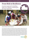 Cover: From Risk to Resilience - Practical Action Publishing