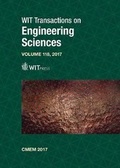 Cover: Computational Methods and Experimental Measurements XVIII - WIT Press