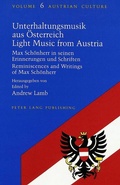 Cover: Unterhaltungsmusik aus &Ouml;sterreich- Light Music from Austria - Peter Lang Verlag