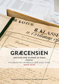 Abbildung von: Graecensien Historisches Jahrbuch der Stadt Graz Band 45/46 - Leykam