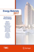 Cover: Energy Materials 2017 - Springer