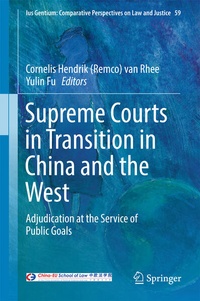 Abbildung von: Supreme Courts in Transition in China and the West - Springer