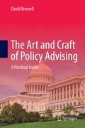 Cover: The Art and Craft of Policy Advising - Springer