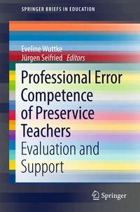 Abbildung von: Professional Error Competence of Preservice Teachers - Springer