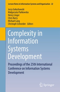 Abbildung von: Complexity in Information Systems Development - Springer