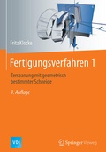 Cover: Fertigungsverfahren 1 - Springer Vieweg