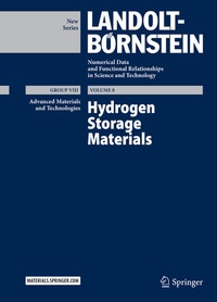 Enlarge image Cover: Hydrogen Storage Materials - Springer