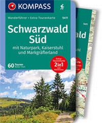 Abbildung von: KOMPASS Wanderführer Schwarzwald Süd mit Naturpark, Kaiserstuhl und Markgräflerland - KOMPASS-Karten