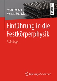 Abbildung von: Einführung in die Festkörperphysik - Springer Spektrum