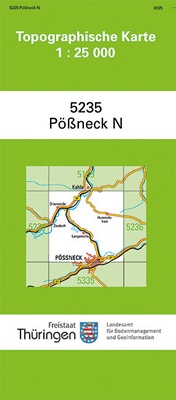 Abbildung von: Pößneck Nord - Thüringer Landesamt für Bodenmanagement und Geoinformation