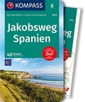 Cover: KOMPASS Wanderf&uuml;hrer Jakobsweg Spanien, 40 Etappen - KOMPASS-Karten