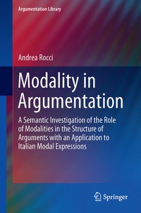 Enlarge image Cover: Modality in Argumentation - Springer