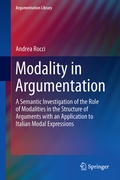 Cover: Modality in Argumentation - Springer