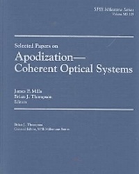 Enlarge image Cover: Apodization - Coherent Optical Systems - SPIE Press