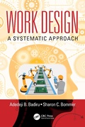 Cover: Work Design - CRC Press