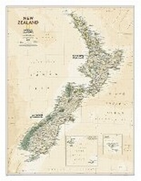 Abbildung von: New Zealand Executive, Tubed - National Geographic Maps