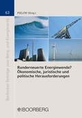 Cover: Runderneuerte Energiewende? &Ouml;konomische, juristische und politische Herausforderungen - Boorberg