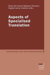 Abbildung von: Aspects of Specialised Translation - Narr Francke Attempto Verlag