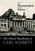 Cover: The Oxford Handbook of Carl Schmitt - OUP eBook